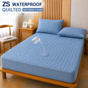 Cotton Quilted Waterproof Mattress Cover