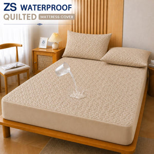 Cotton Quilted Waterproof Mattress Cover