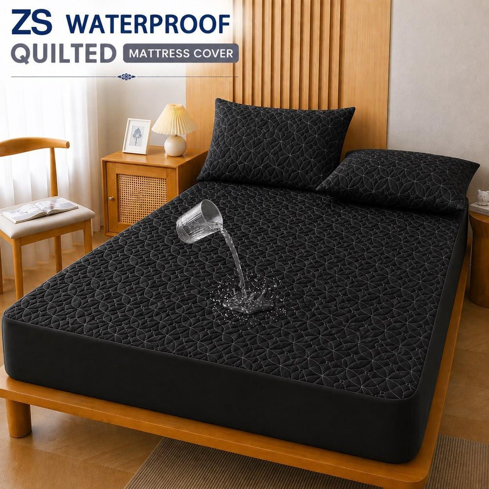 Cotton Quilted Waterproof Mattress Cover